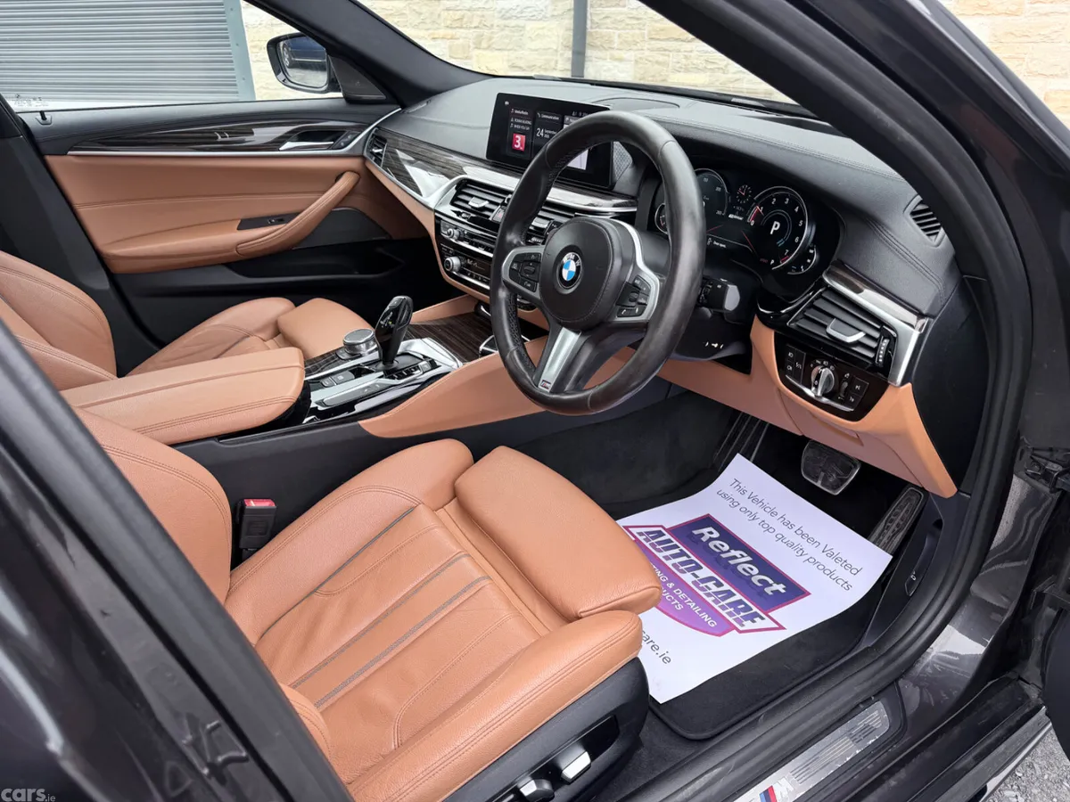 BMW 5-Series Saloon, Petrol Plug-in Hybrid, 2017, Grey
