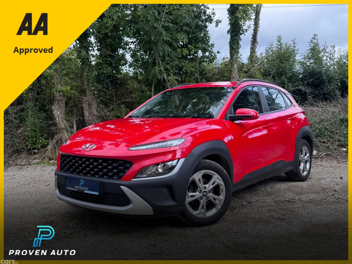 Hyundai KONA Hatchback, Petrol Hybrid, 2022, Red