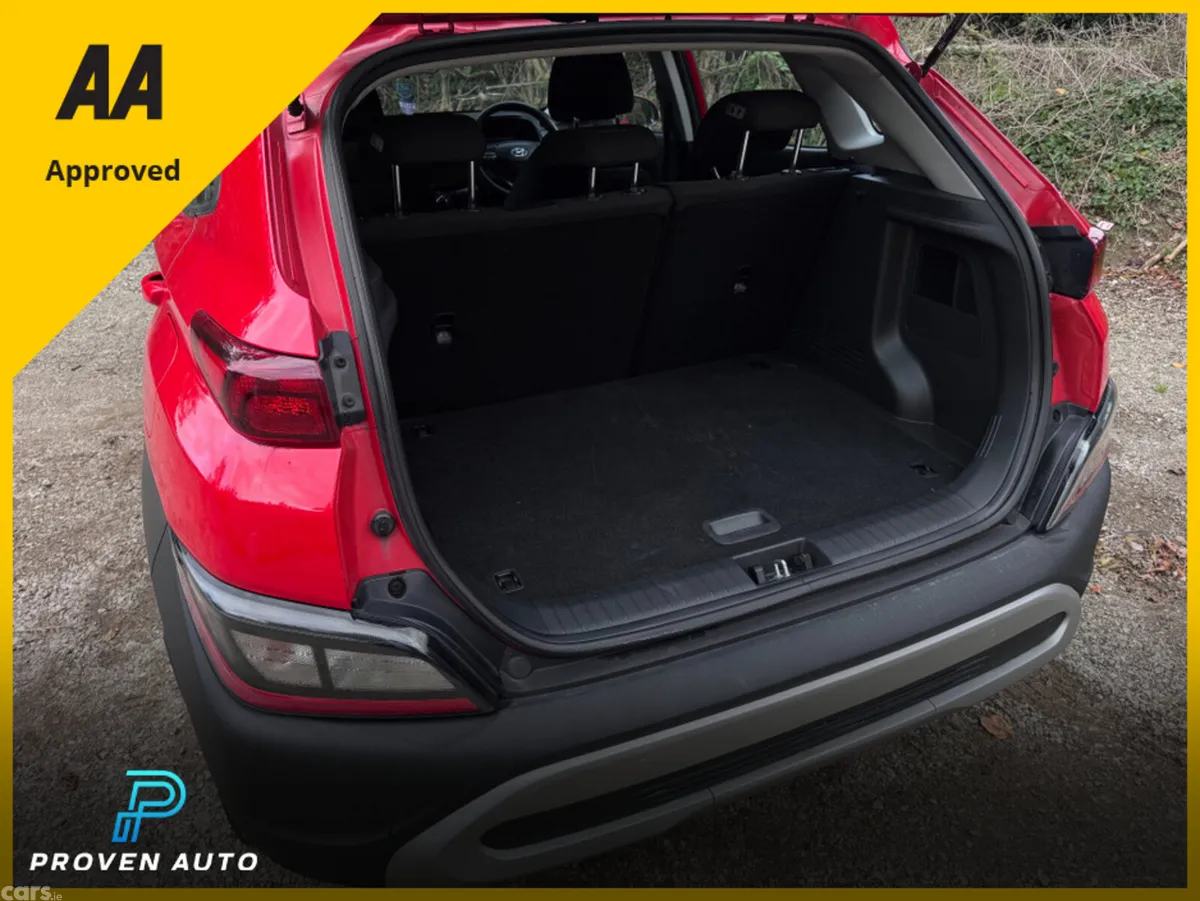 Hyundai KONA Hatchback, Petrol Hybrid, 2022, Red