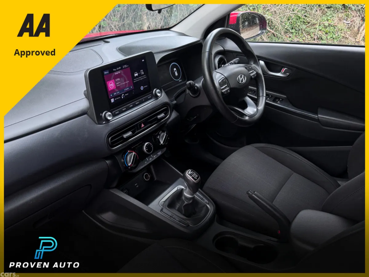 Hyundai KONA Hatchback, Petrol Hybrid, 2022, Red