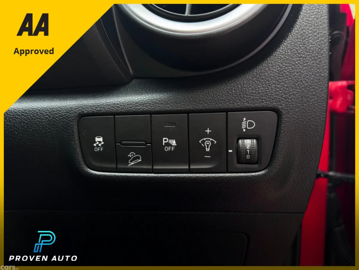 Hyundai KONA Hatchback, Petrol Hybrid, 2022, Red