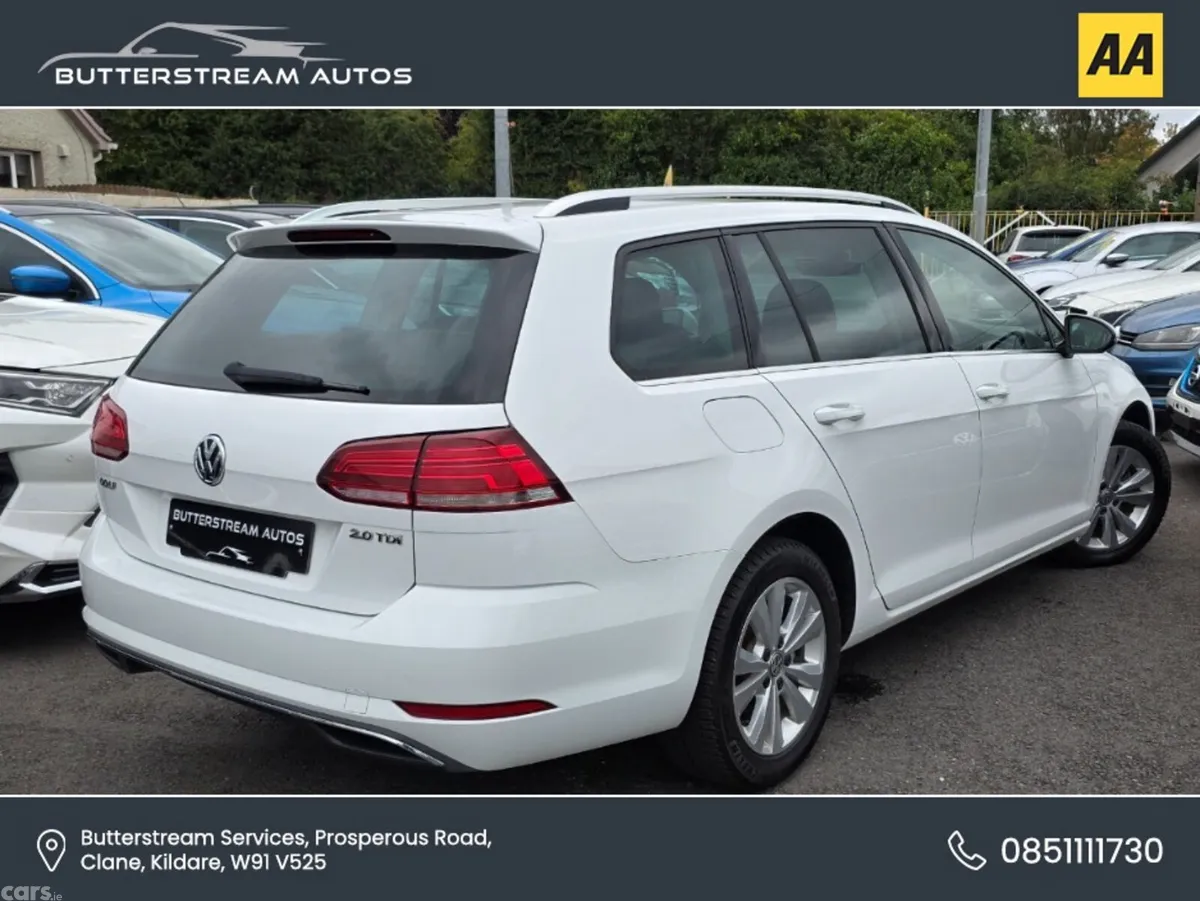 Volkswagen Golf Estate, Diesel, 2019, White