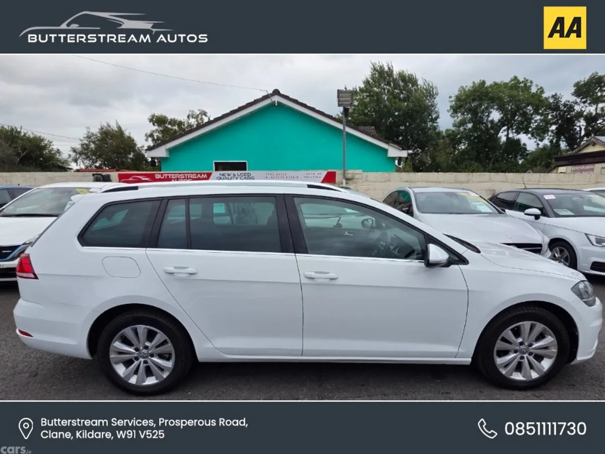 Volkswagen Golf Estate, Diesel, 2019, White
