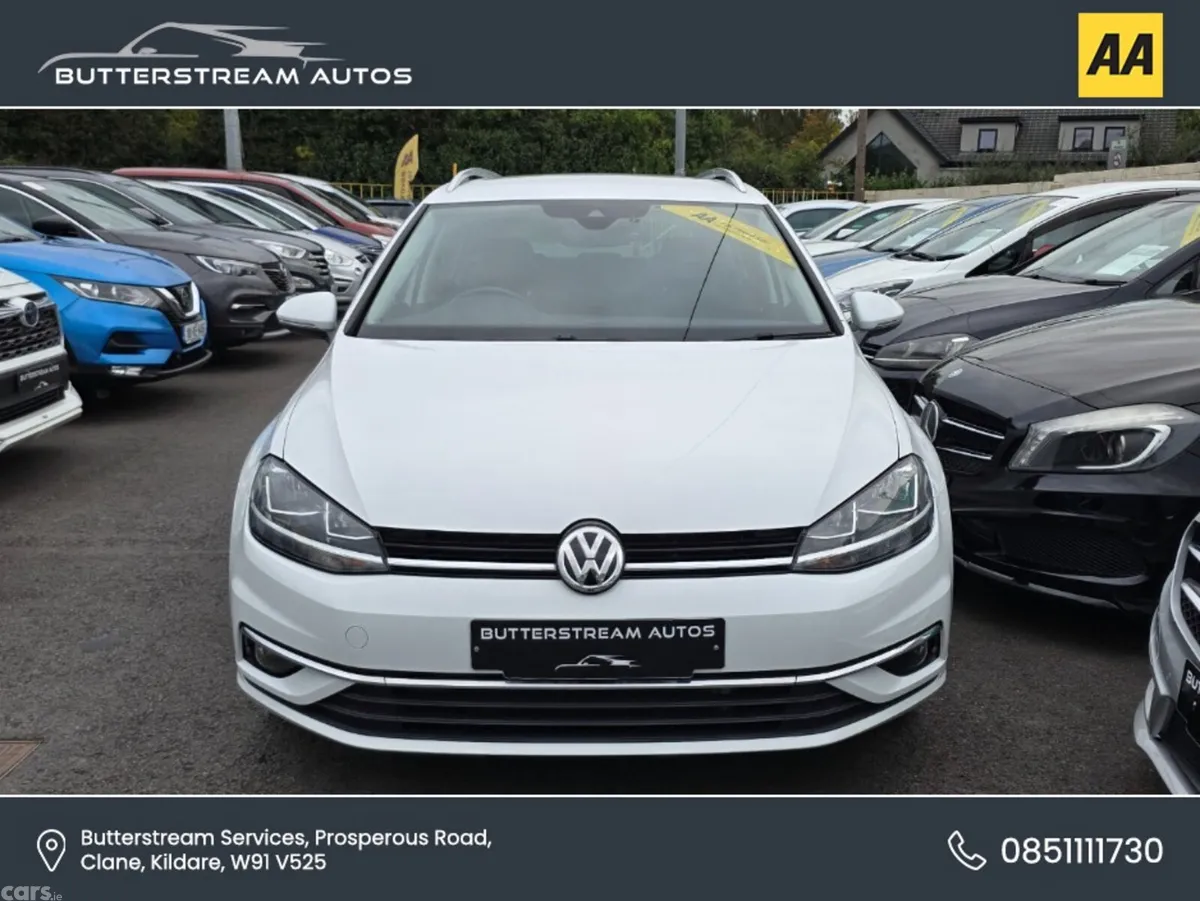 Volkswagen Golf Estate, Diesel, 2019, White