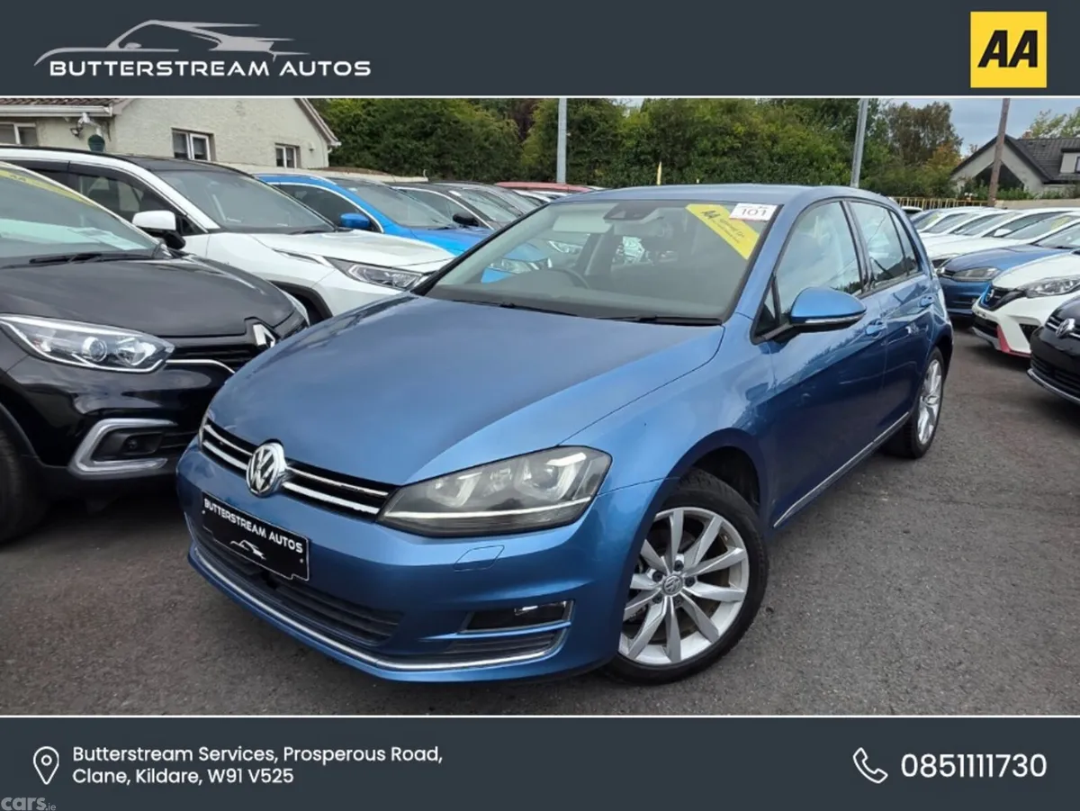 Volkswagen Golf Hatchback, Petrol, 2014, Blue