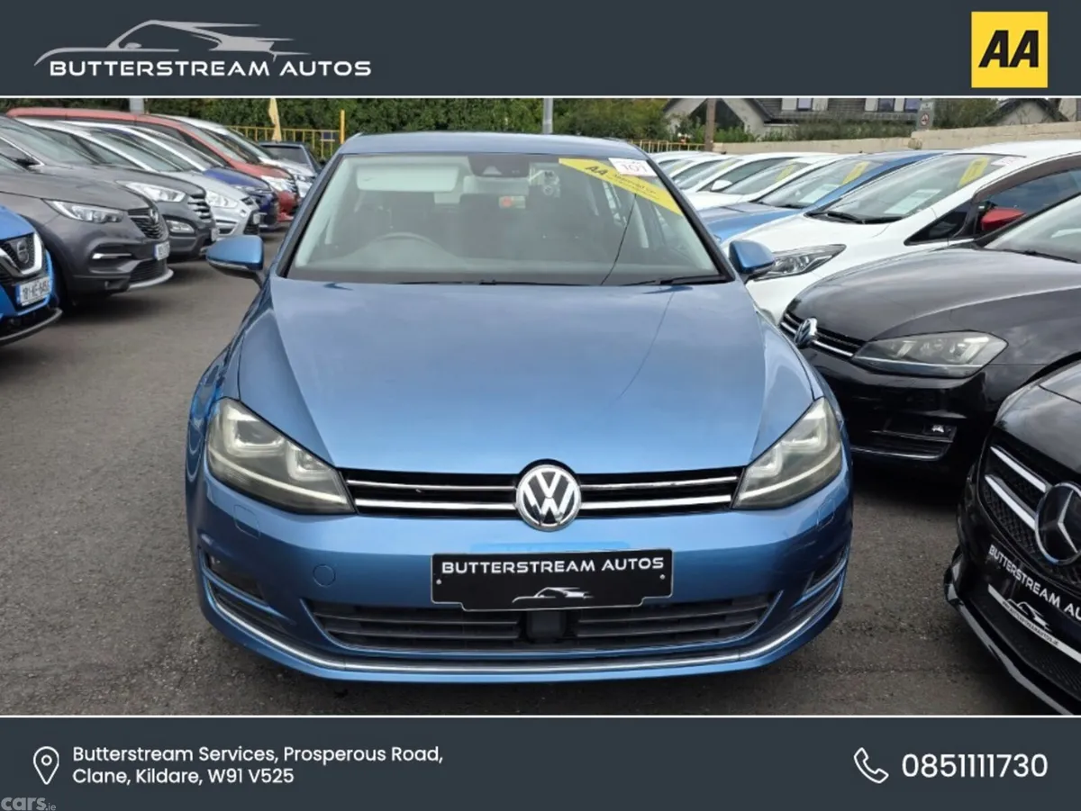 Volkswagen Golf Hatchback, Petrol, 2014, Blue
