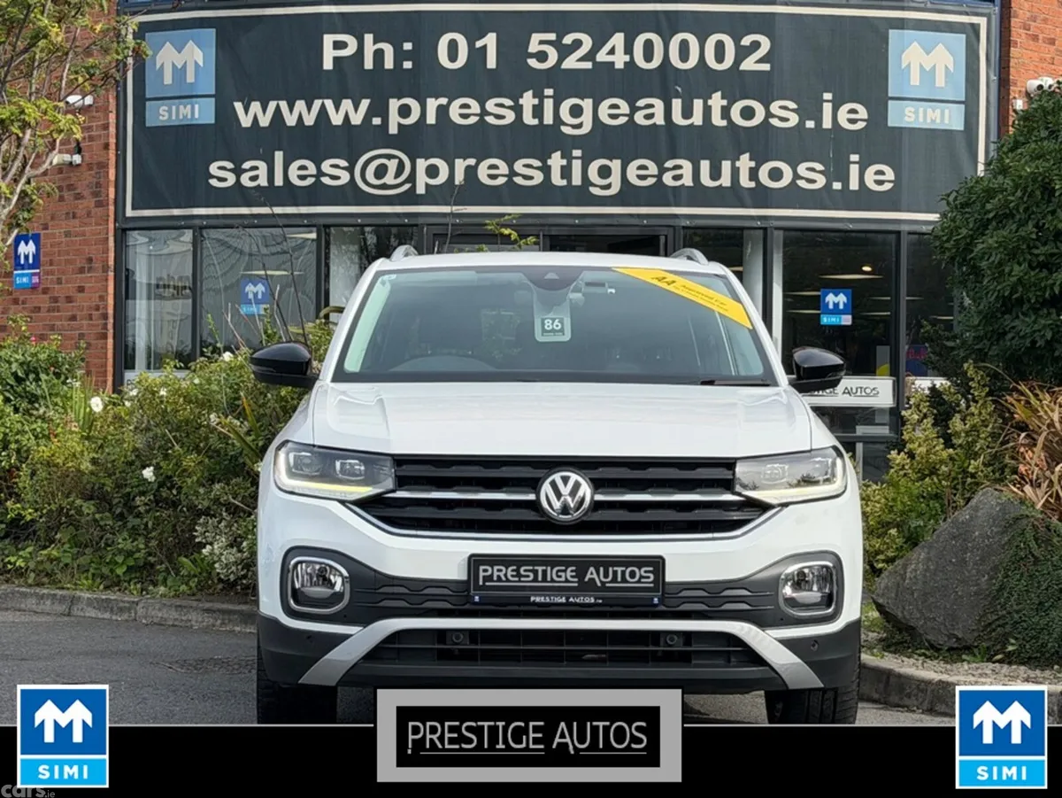 Volkswagen T-Cross SUV, Petrol, 2020, White