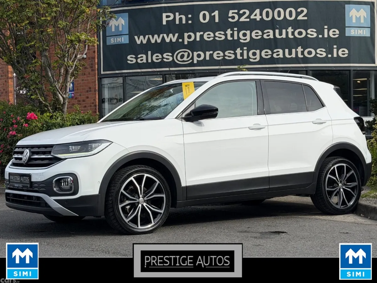 Volkswagen T-Cross SUV, Petrol, 2020, White