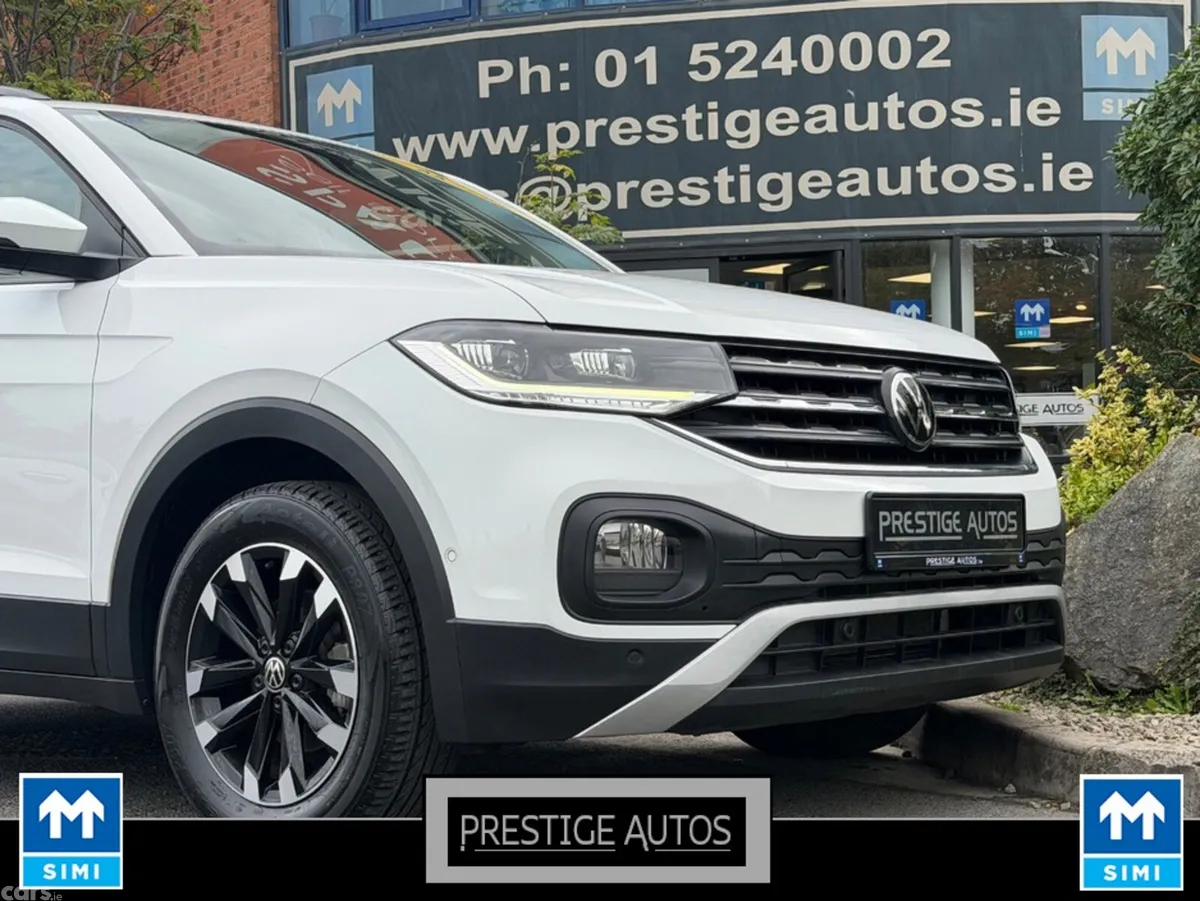 Volkswagen T-Cross SUV, Petrol, 2021, White