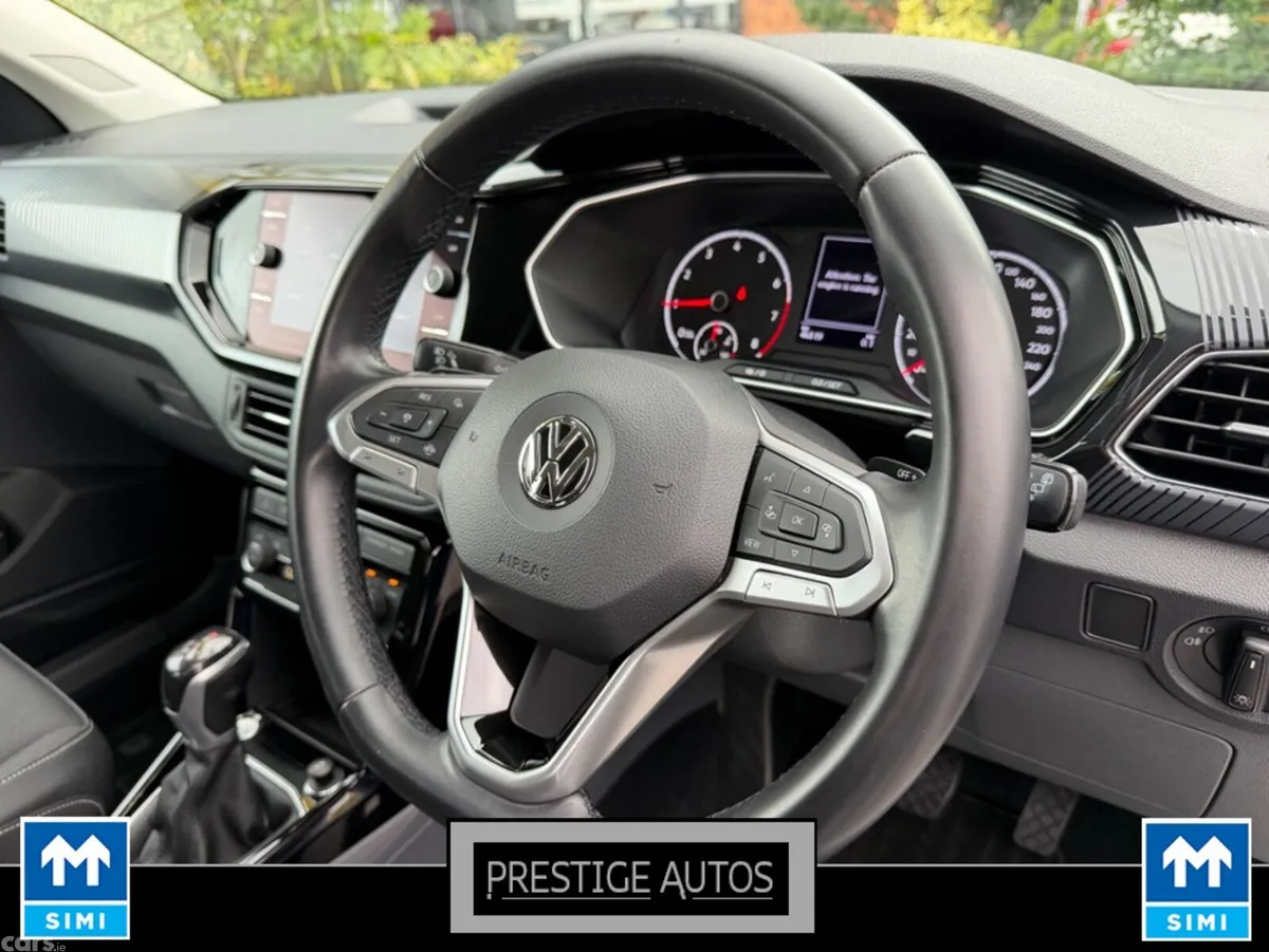 Volkswagen T-Cross SUV, Petrol, 2020, White