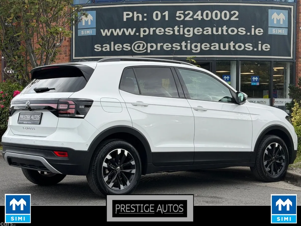 Volkswagen T-Cross SUV, Petrol, 2021, White