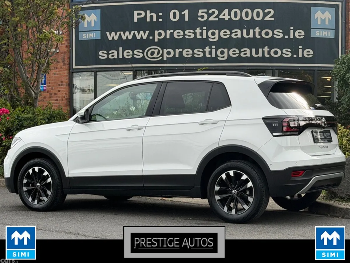 Volkswagen T-Cross SUV, Petrol, 2021, White