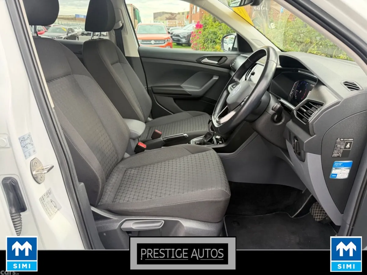 Volkswagen T-Cross SUV, Petrol, 2021, White