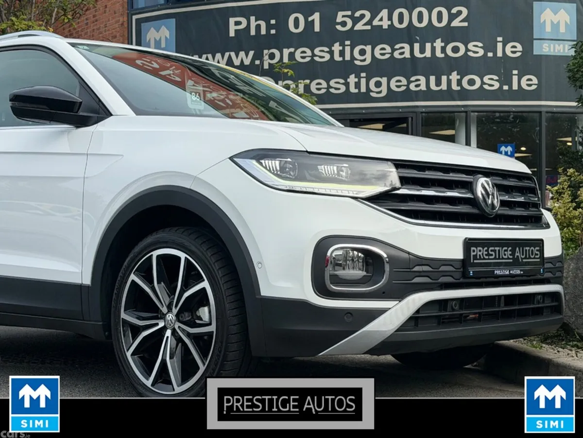 Volkswagen T-Cross SUV, Petrol, 2020, White