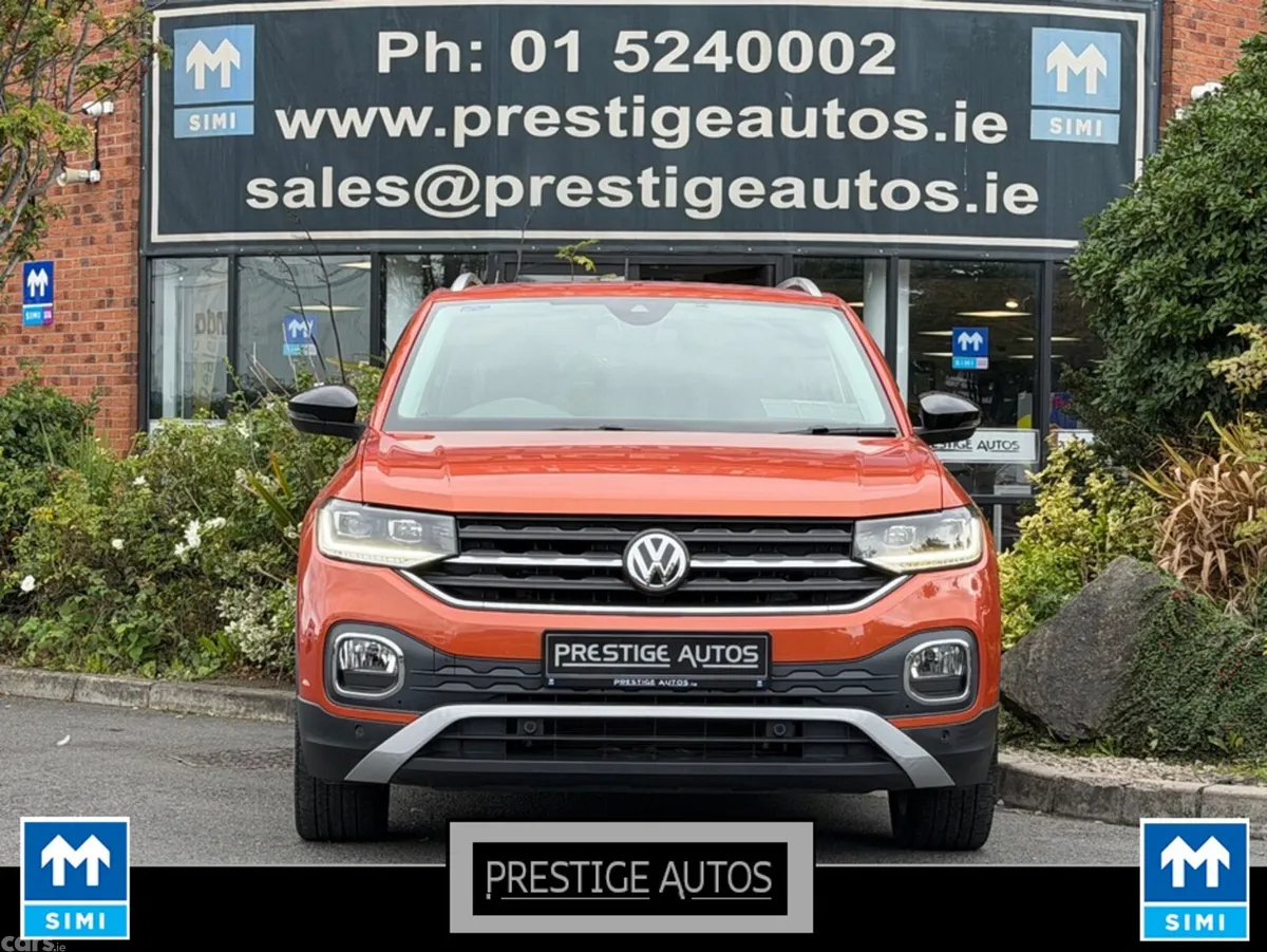 Volkswagen T-Cross SUV, Petrol, 2020, Orange