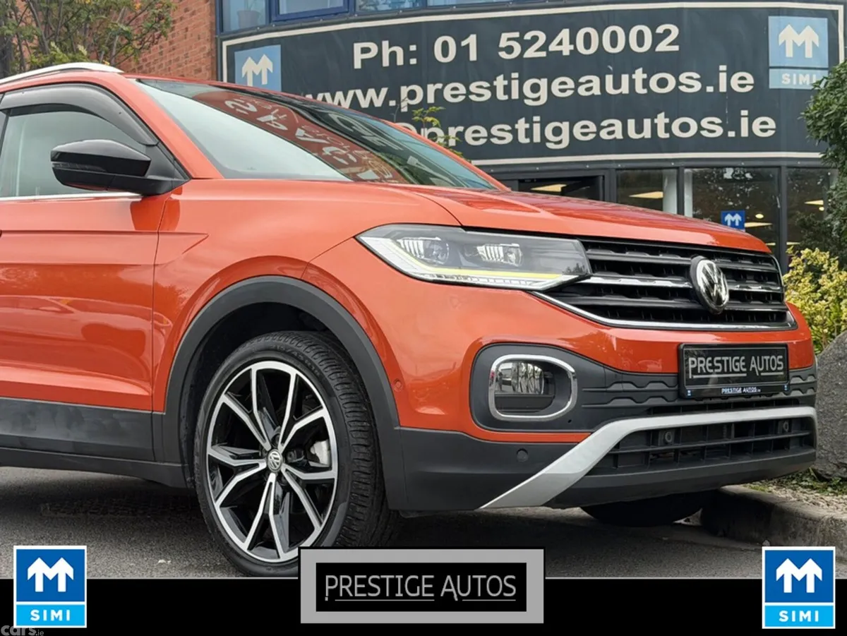 Volkswagen T-Cross SUV, Petrol, 2020, Orange