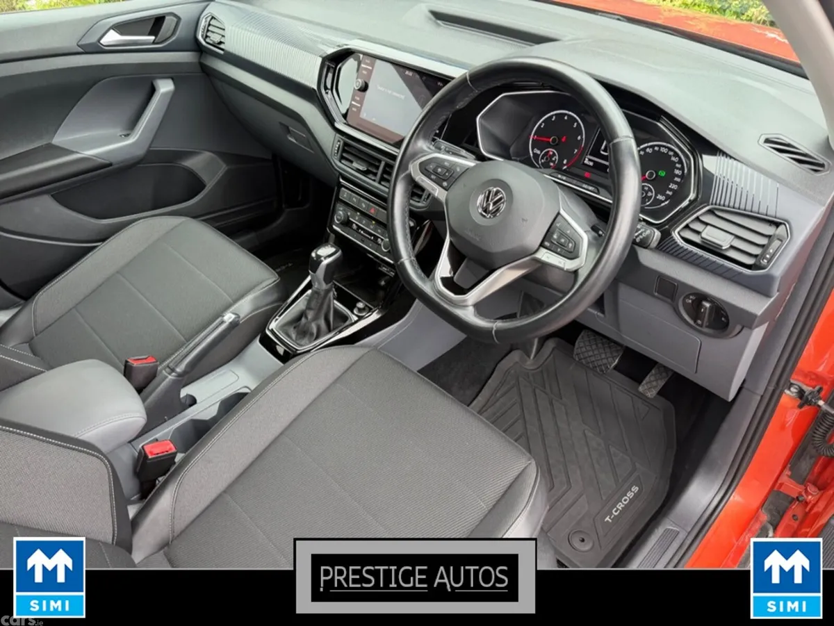 Volkswagen T-Cross SUV, Petrol, 2020, Orange