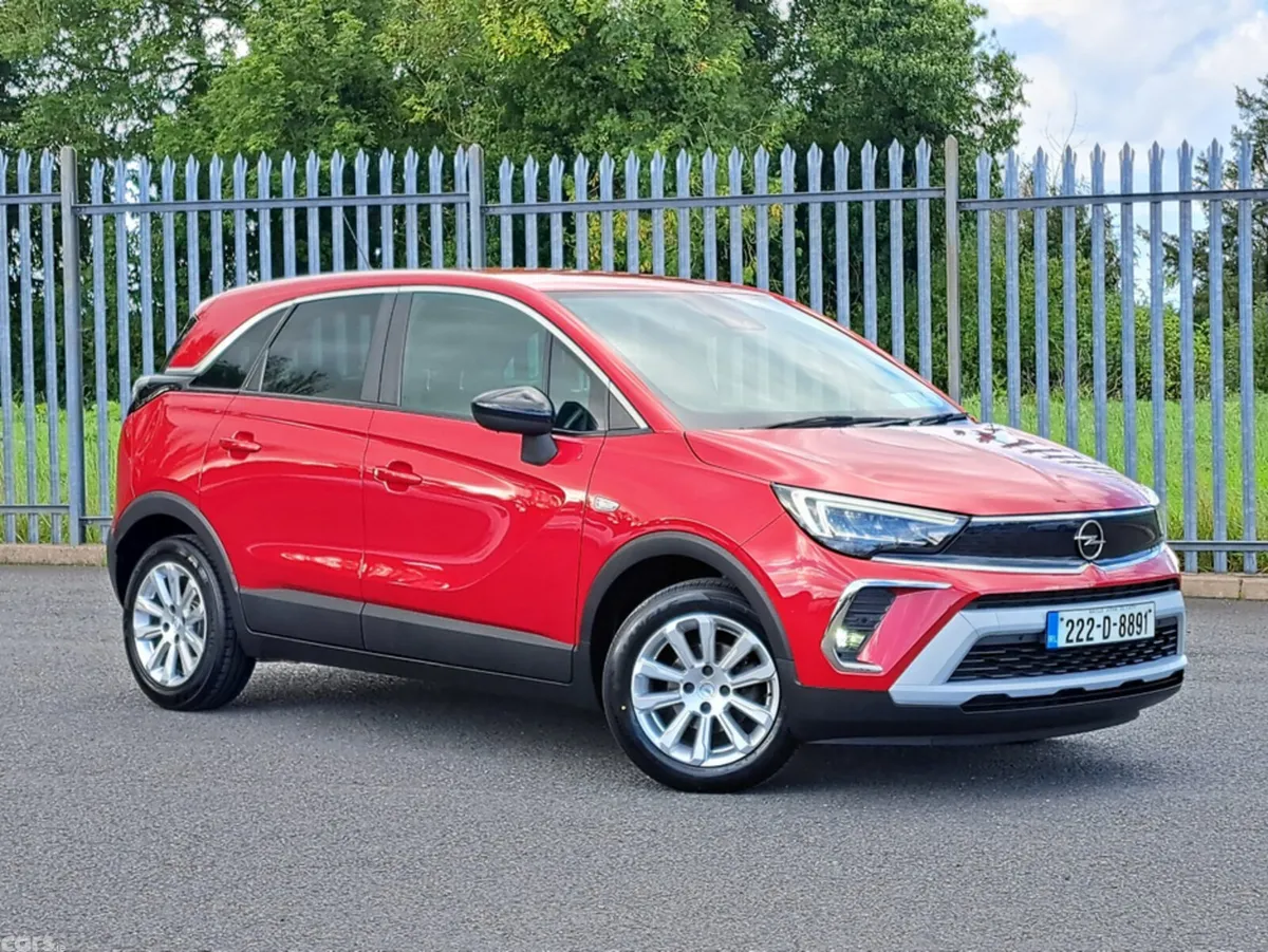 Opel Crossland SUV, Petrol, 2022, Red