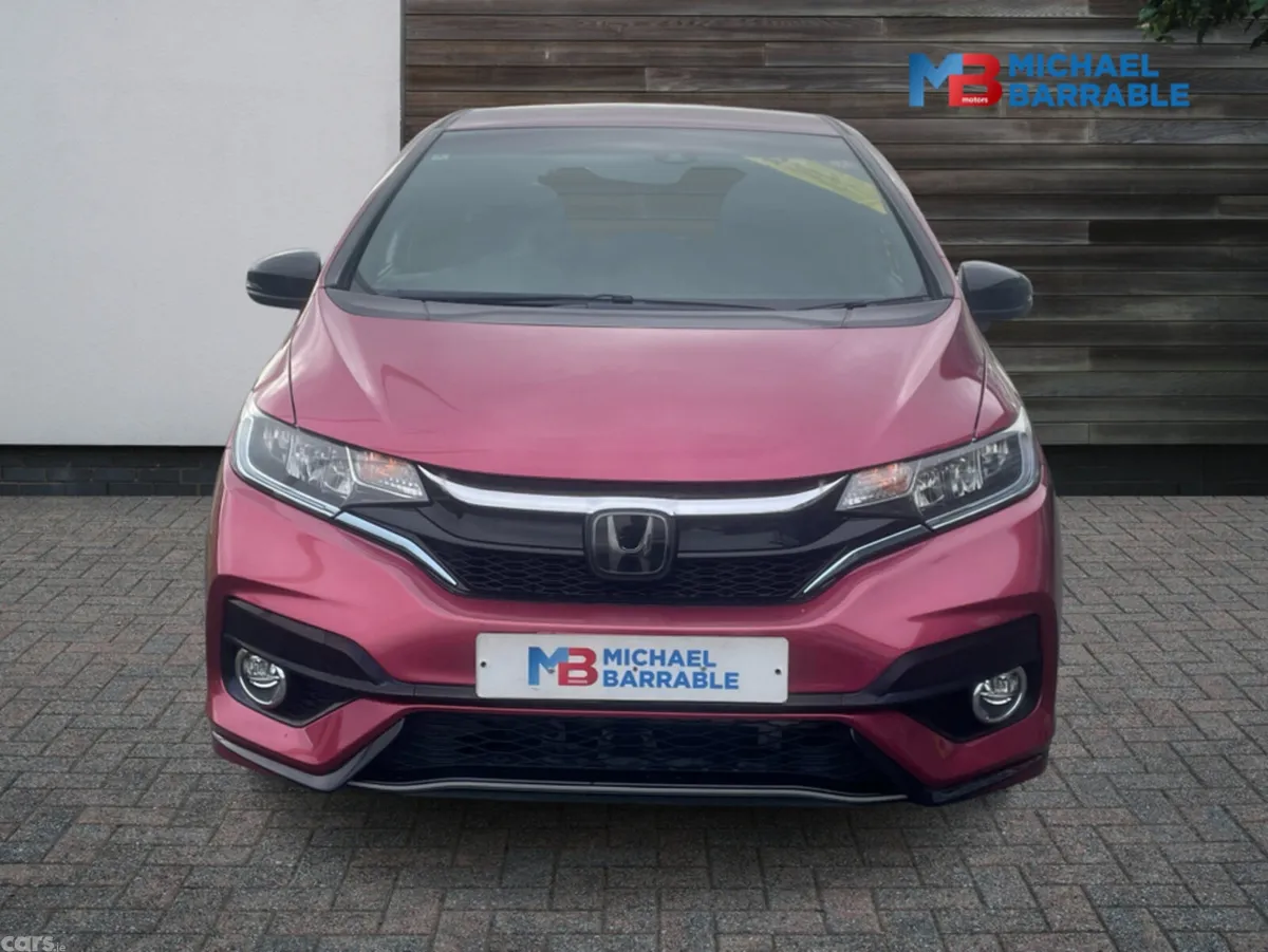 Honda Fit Hatchback, Petrol Hybrid, 2018, Red