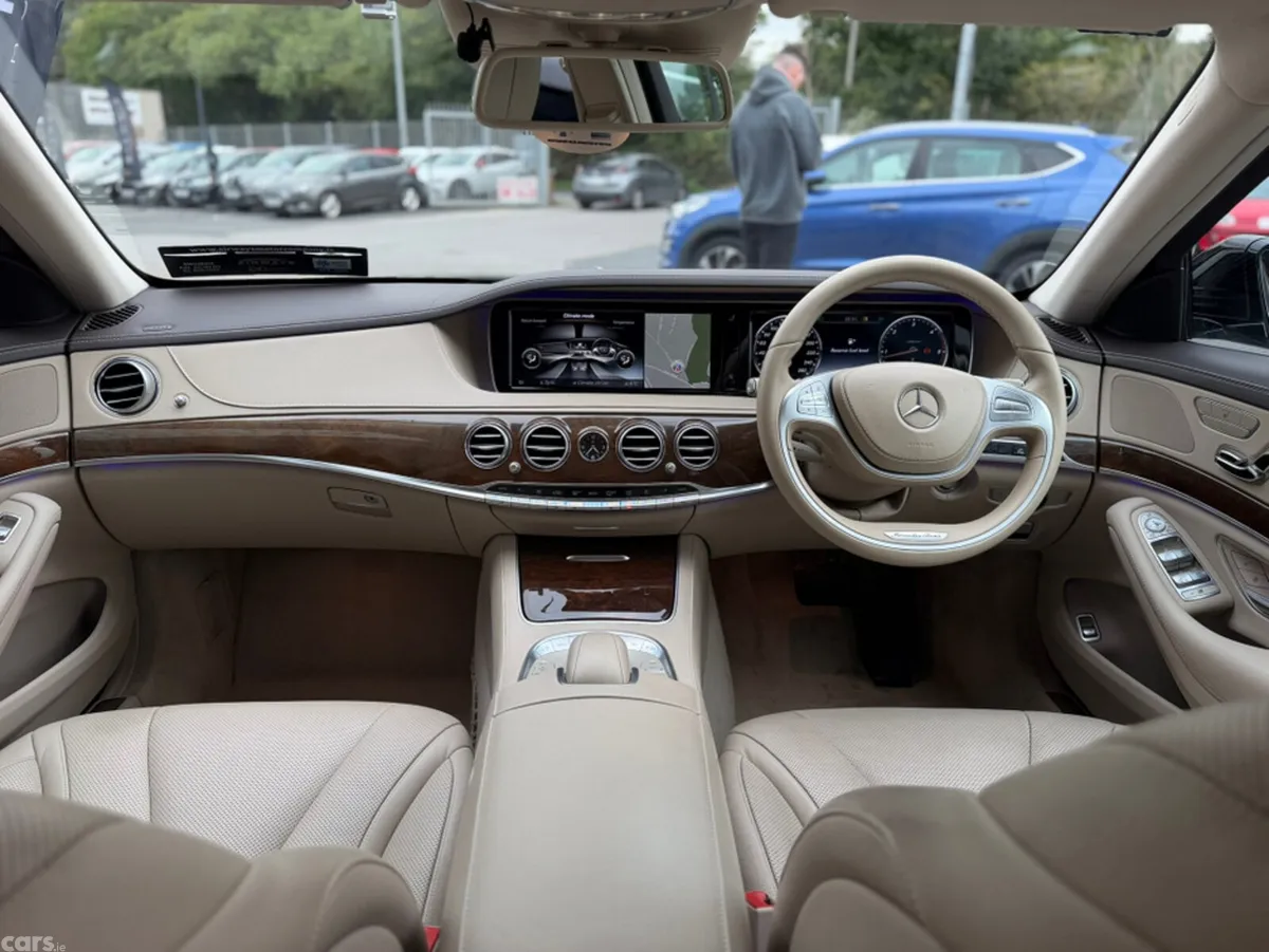Mercedes-Benz S-Class Saloon, Diesel, 2017, Red