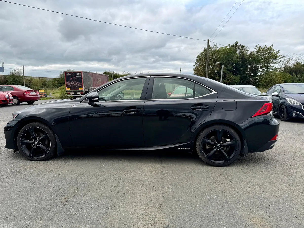 Lexus IS Saloon, Petrol Hybrid, 2018, Black