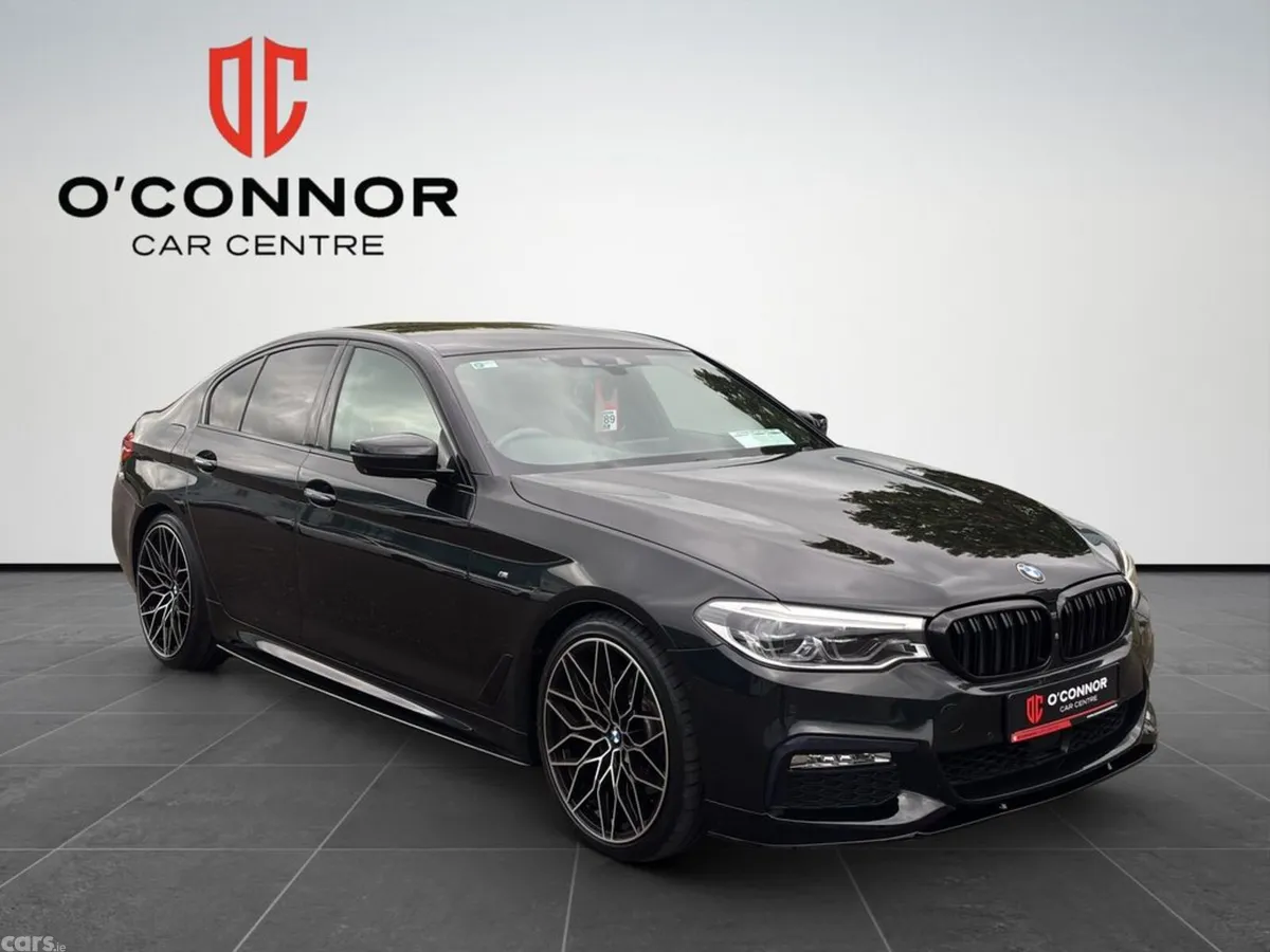BMW 5-Series Saloon, Petrol, 2018, Black