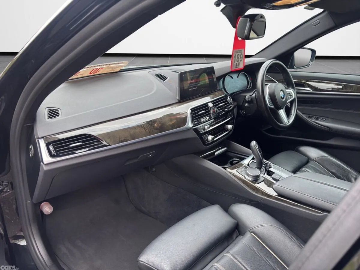 BMW 5-Series Saloon, Petrol, 2018, Black
