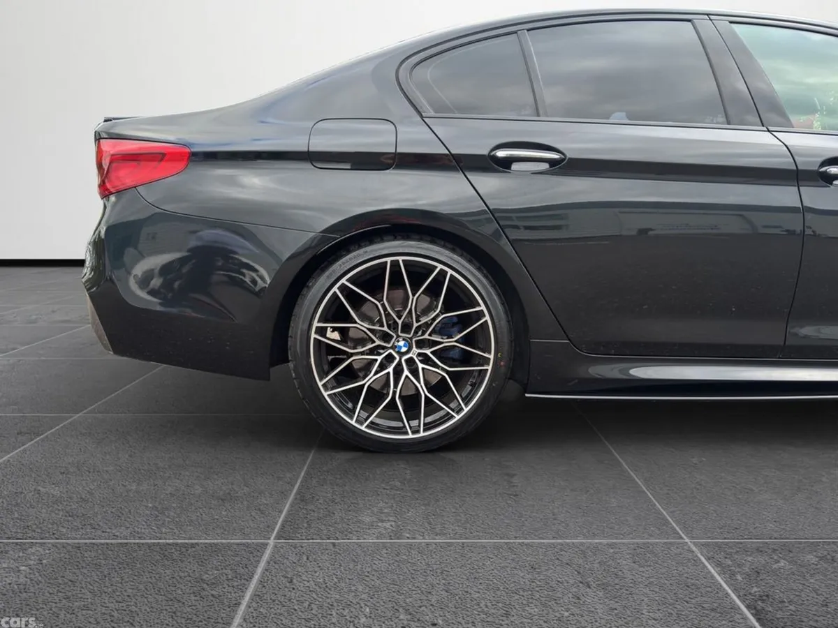 BMW 5-Series Saloon, Petrol, 2018, Black