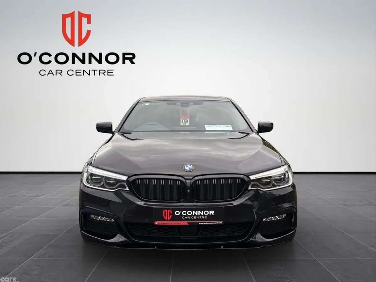 BMW 5-Series Saloon, Petrol, 2018, Black