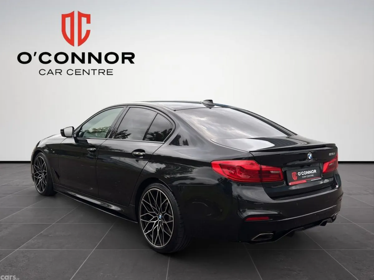 BMW 5-Series Saloon, Petrol, 2018, Black