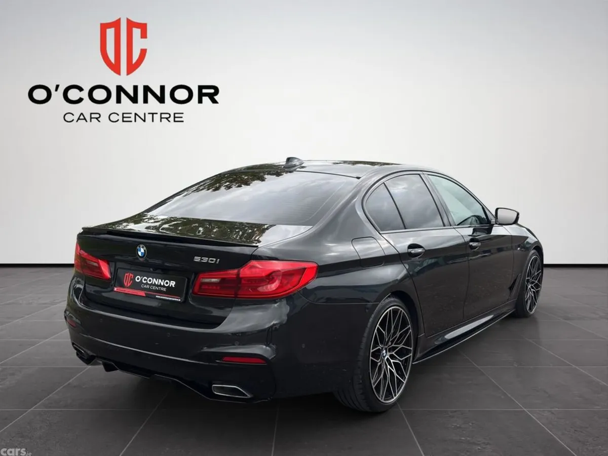 BMW 5-Series Saloon, Petrol, 2018, Black