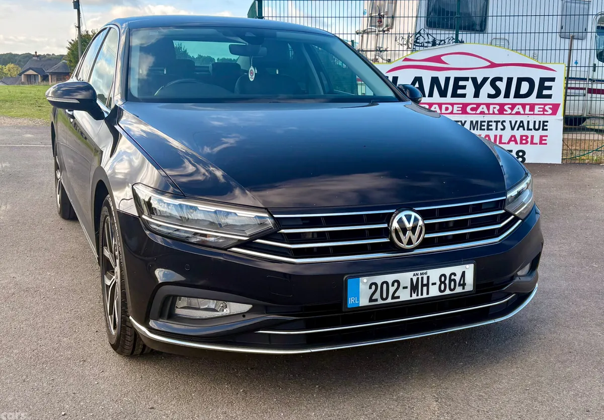Volkswagen Passat Saloon, Diesel, 2020, Black