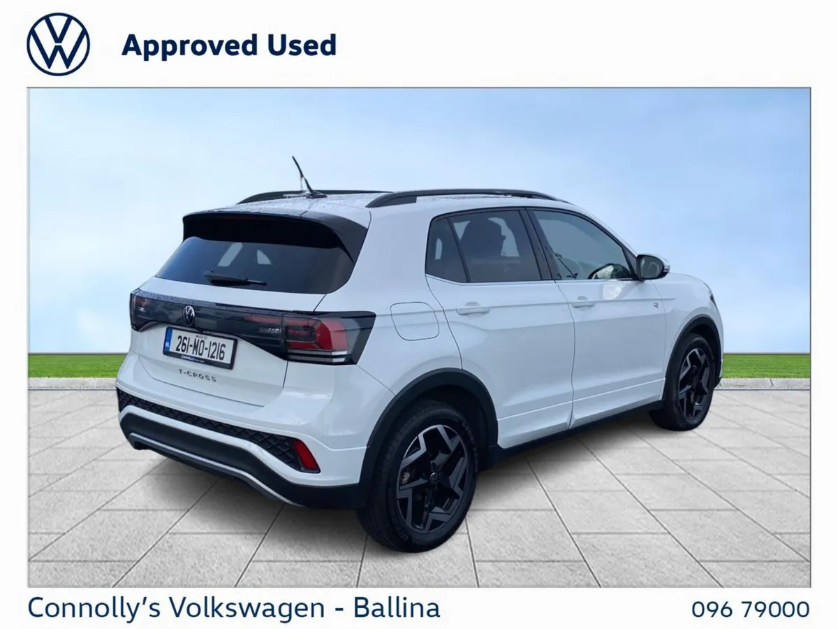 Volkswagen T-Cross Estate, Petrol, 2026, White