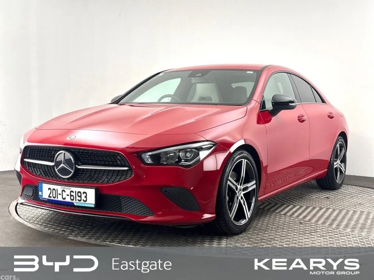 Mercedes-Benz CLA Saloon, Petrol, 2020, Red