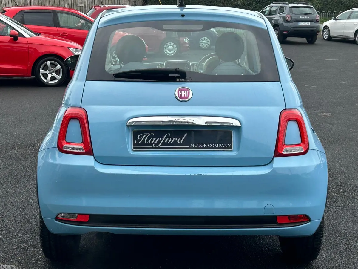 Fiat 500 Hatchback, Petrol, 2016, Red