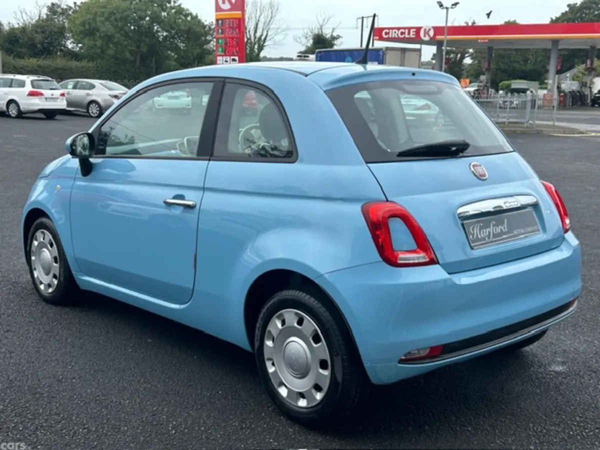 Fiat 500 Hatchback, Petrol, 2016, Red