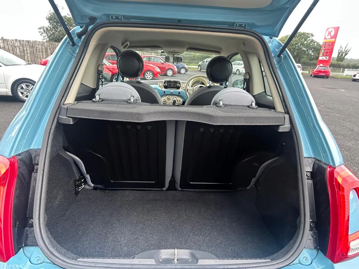 Fiat 500 Hatchback, Petrol, 2016, Red