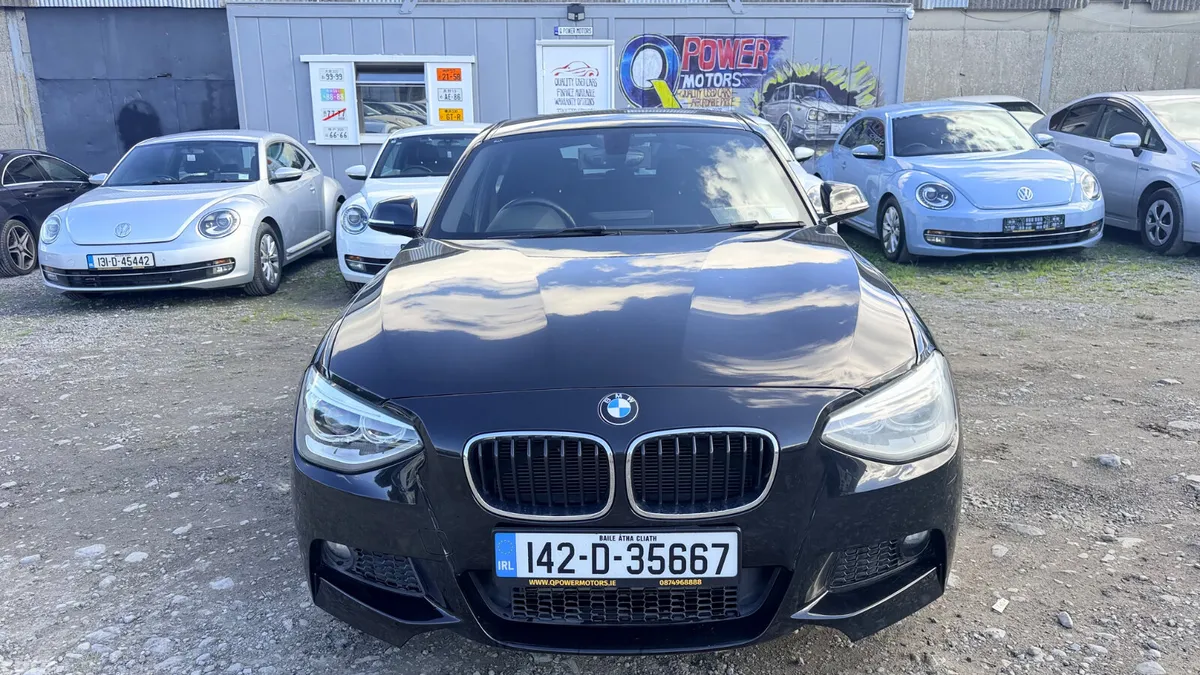 BMW 1-Series Hatchback, Petrol, 2014, Black