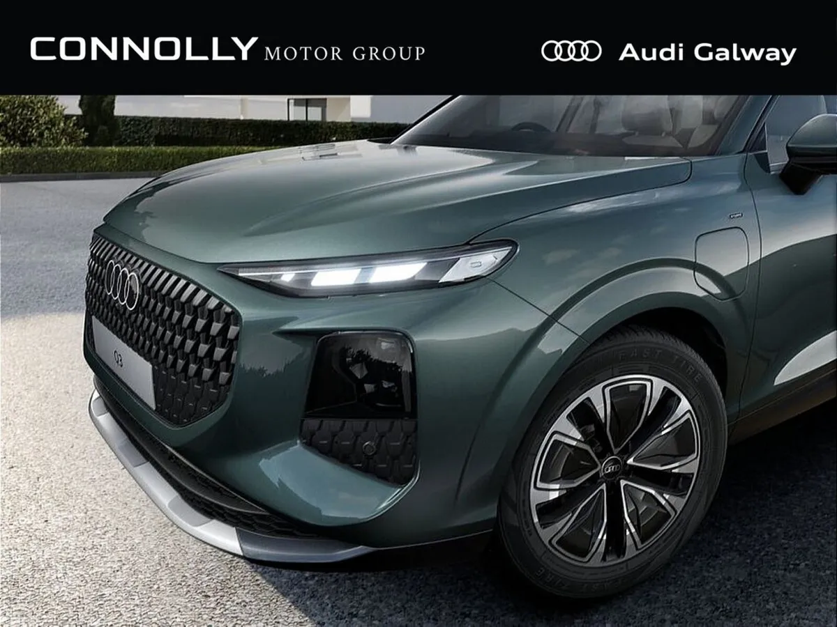 Audi Q3 SUV, Petrol Plug-in Hybrid, 2027, Green