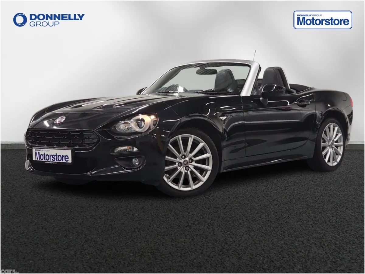 Fiat 124 Spider Coupe, Petrol, 2017, Black