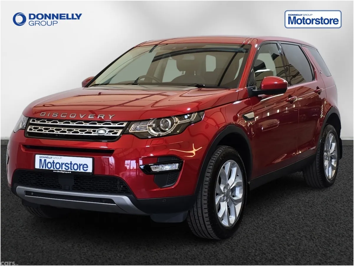 Land Rover Discovery Sport SUV, Diesel, 2019, Red
