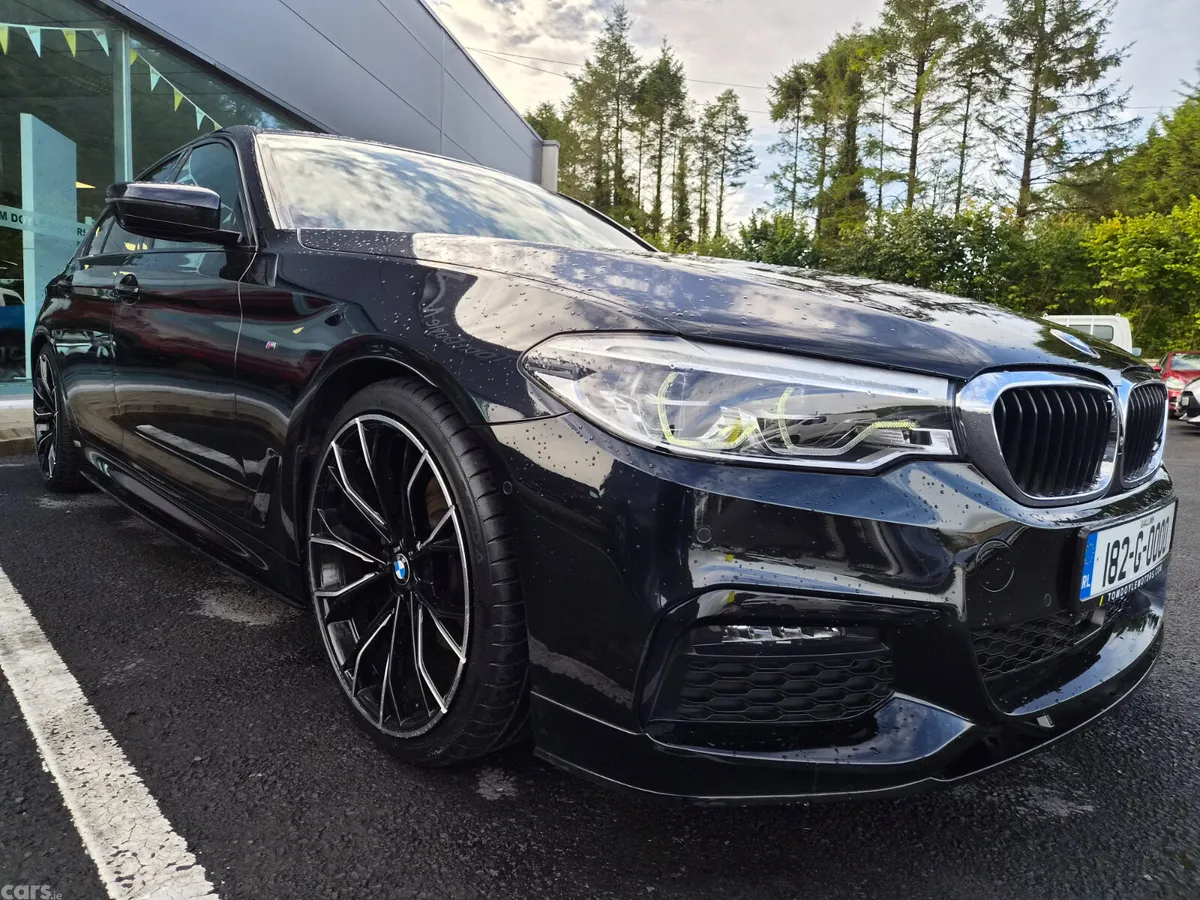 BMW 5-Series Saloon, Diesel, 2018, Black
