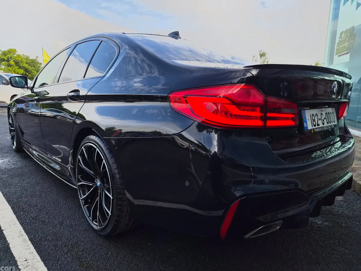 BMW 5-Series Saloon, Diesel, 2018, Black