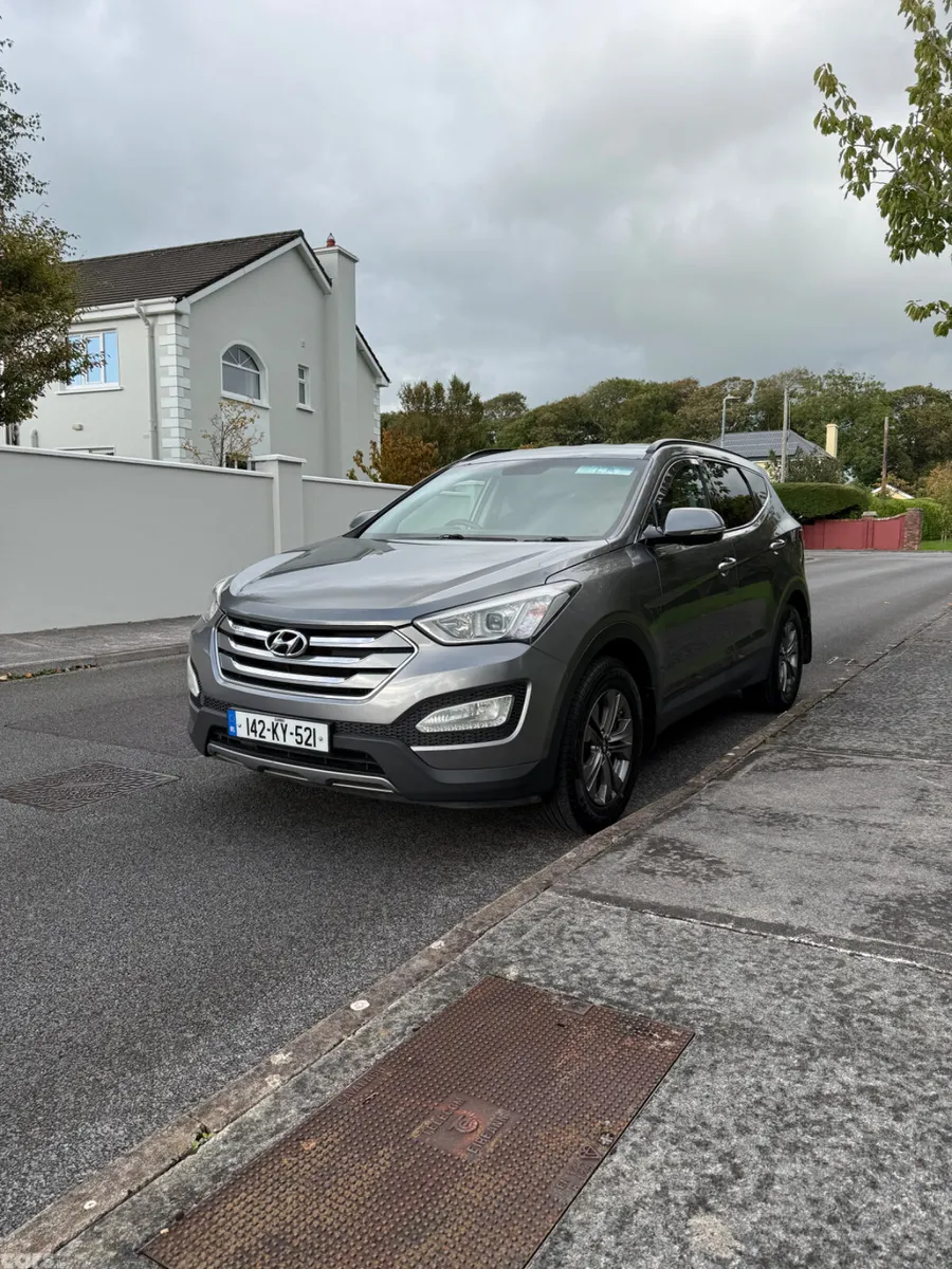Hyundai Santa Fe SUV, Diesel, 2014, Silver