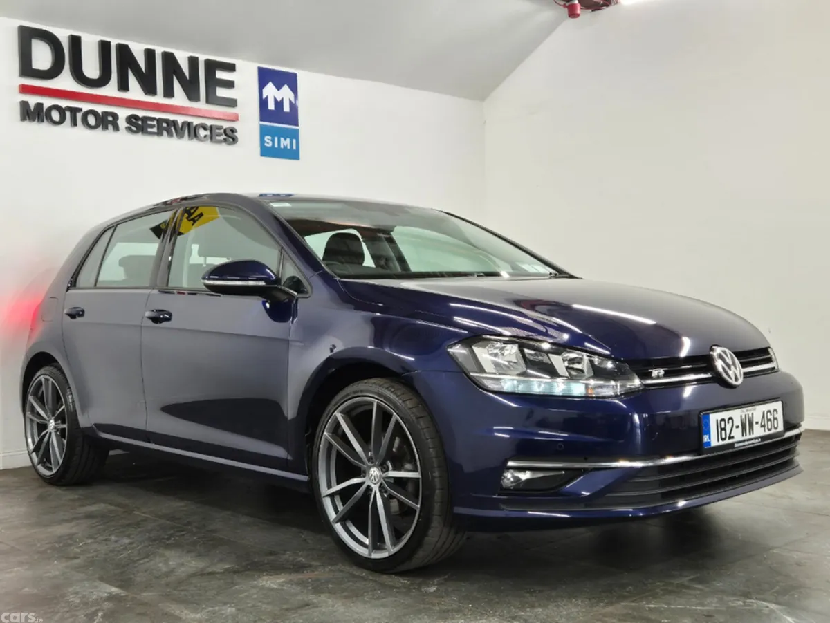 Volkswagen Golf Hatchback, Petrol, 2018, Blue