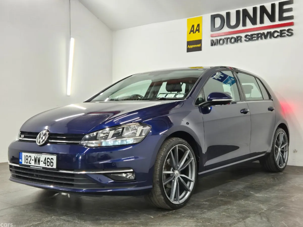 Volkswagen Golf Hatchback, Petrol, 2018, Blue
