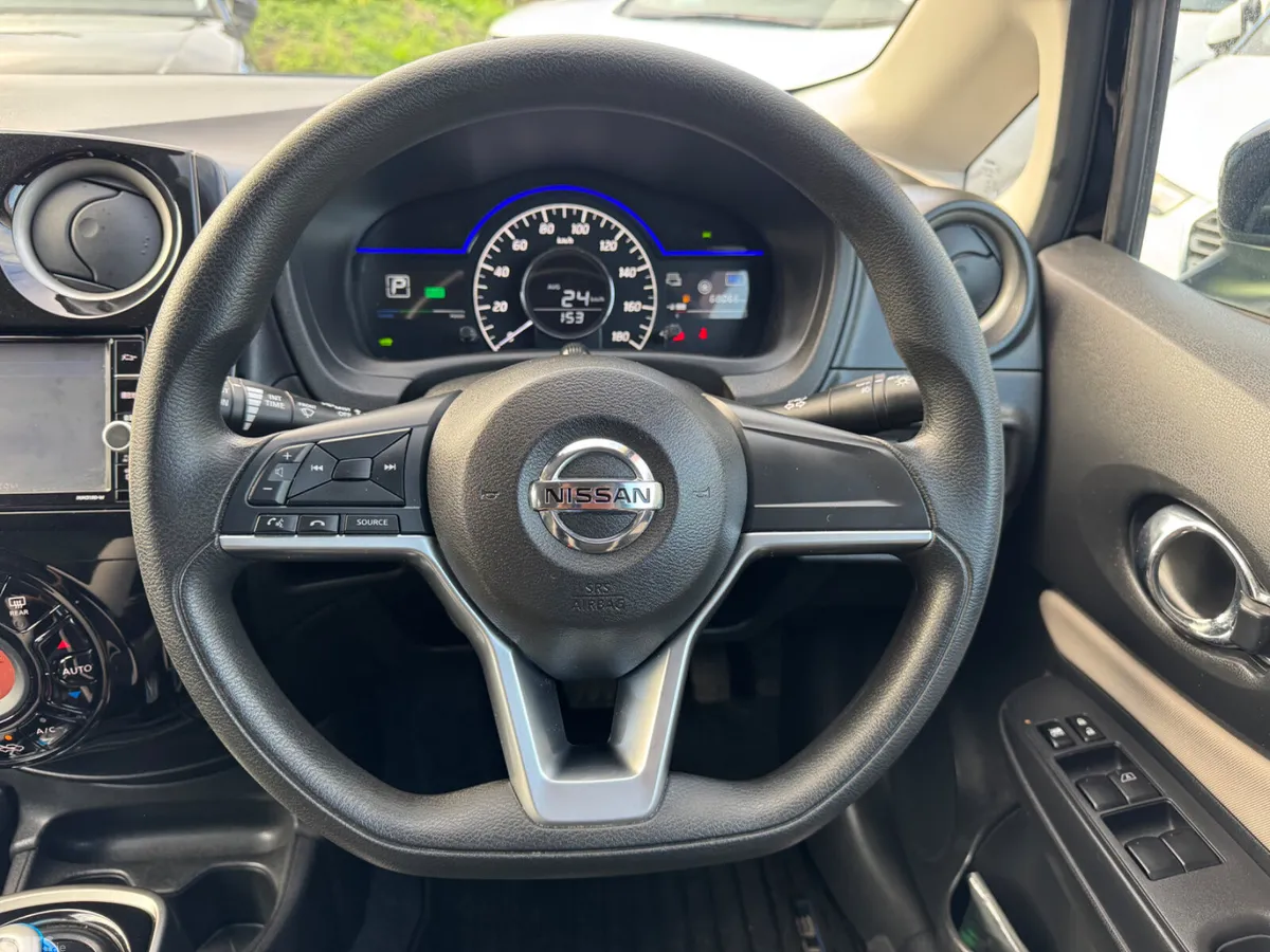 Nissan Note Hatchback, Petrol Hybrid, 2019, Black