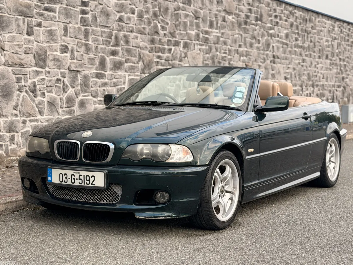 BMW 3-Series Convertible, Petrol, 2003, Green