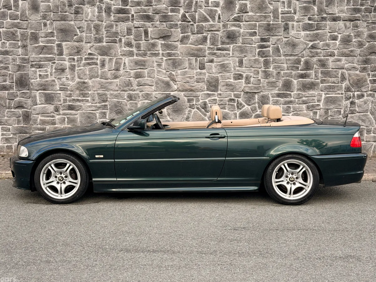 BMW 3-Series Convertible, Petrol, 2003, Green