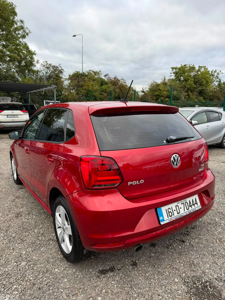 Volkswagen Polo Hatchback, Petrol, 2016, Red